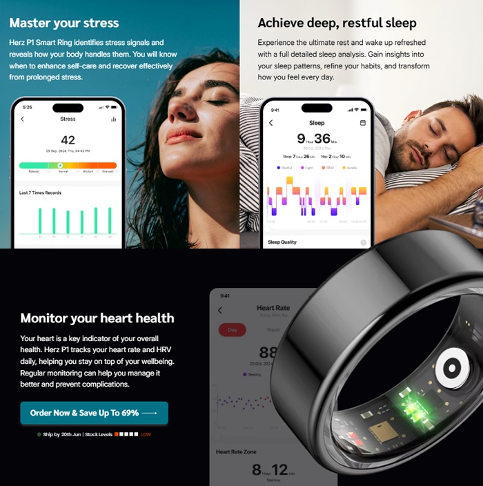 Herz P1 Smart Ring Review + App Insights & Real User Complaints